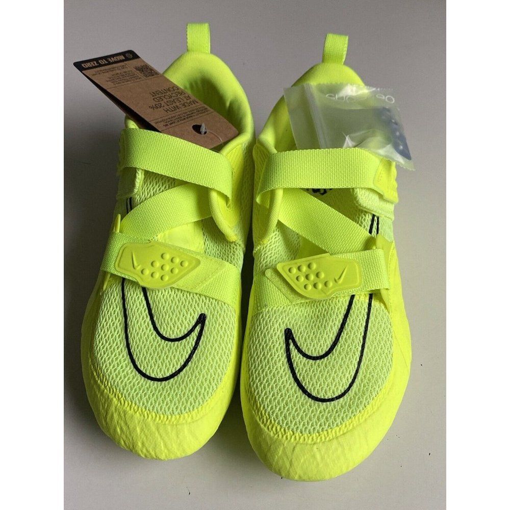Nike Superrep Cycle 2 NN Men's Size 9 Volt Black-White DH3396-700 NEW - Picture 5 of 15